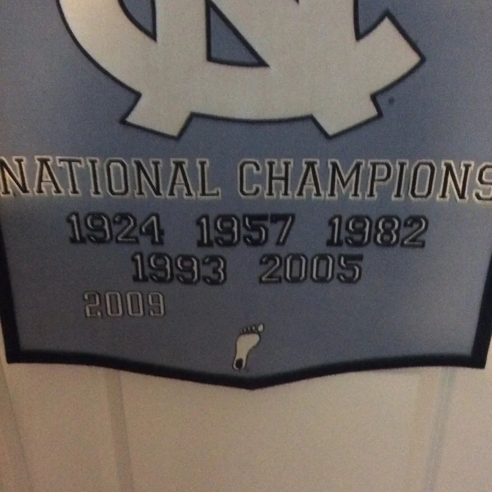 UNC Championship Banner
